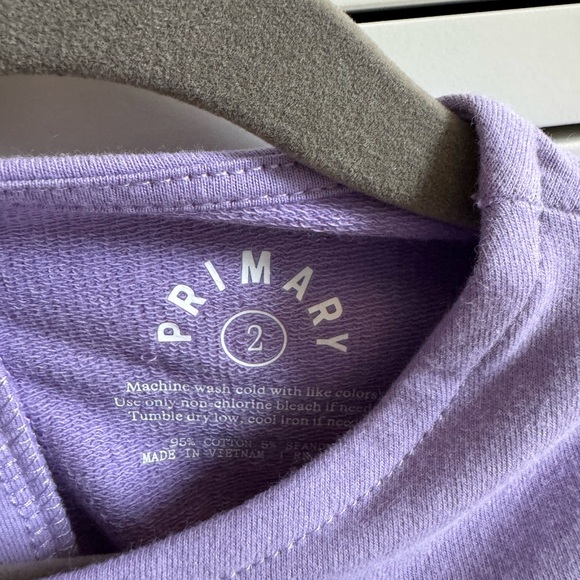 Primary Cozy Dresses - 2T - Purple and Lilac - Picture 3 of 4